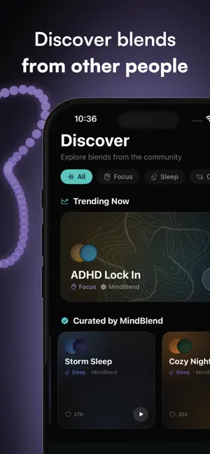 MindBlend: ADHD Focus & Sleep screenshot 4