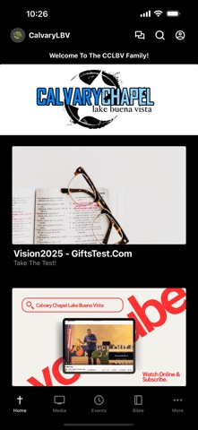 Calvary Chapel LakeBuenaVista app screenshot