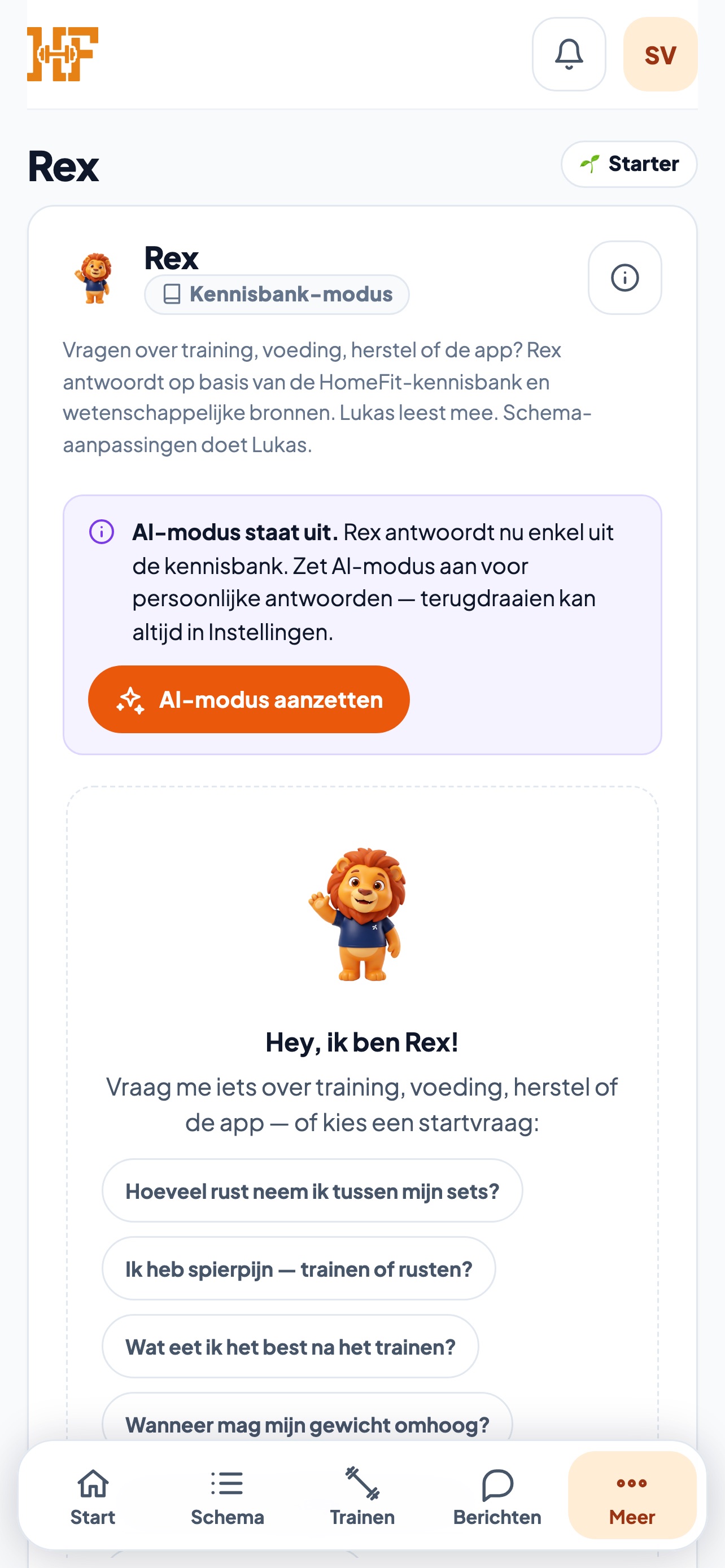 Screenshot 5 of HomeFit — Personal Coaching