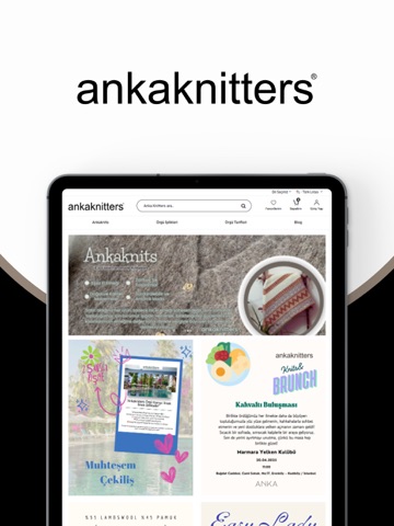 Ankaknitters iPad screenshot