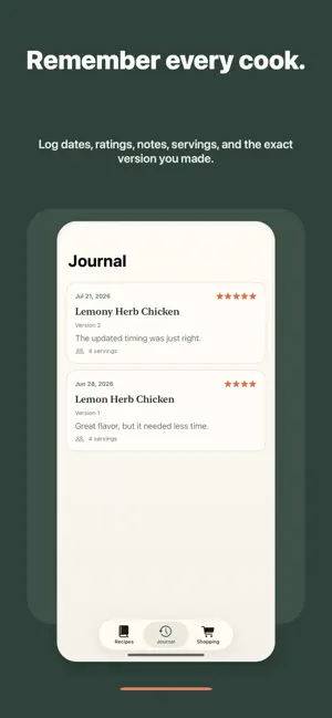 Recipes - Your Custom Cookbook screenshot 2