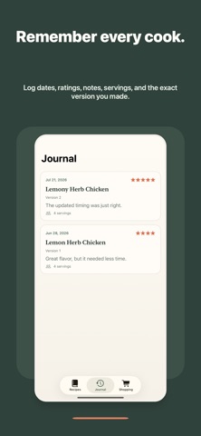 Recipes - Your Custom Cookbook Screenshot 2 of 5