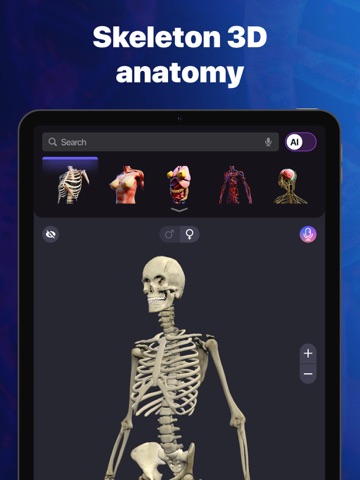 Anatomy Atlas & Human Biology iPad screenshot