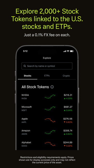 Robinhood: Crypto; 5% op € screenshot 3