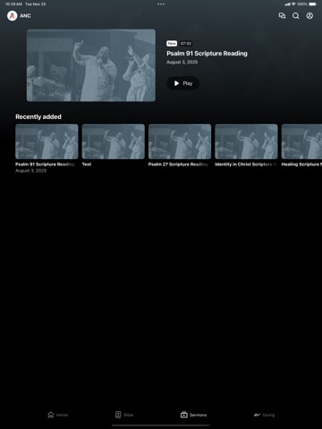 Awakening Nations Church iPad screenshot