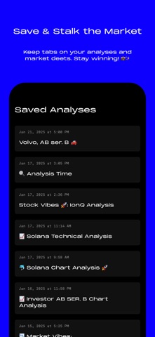 Chartmaxx AI iPhone screenshot