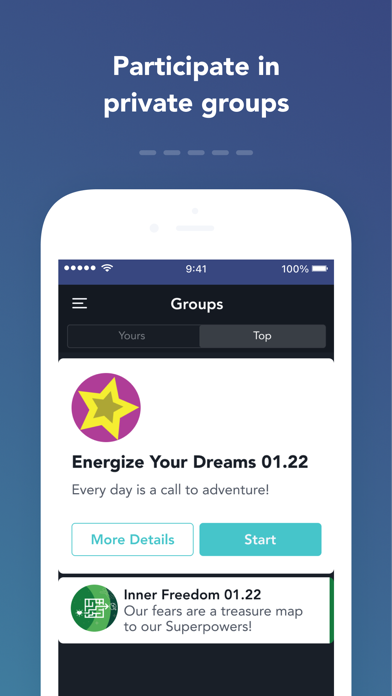 CoachVille iPhone screenshot 5 - Lifestyle app