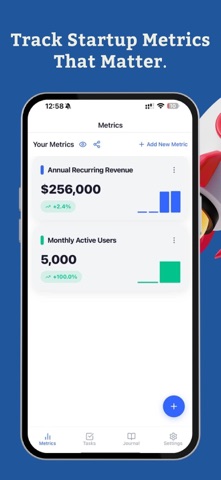 Startup Tracker: F Metrics Screenshot 1 of 4