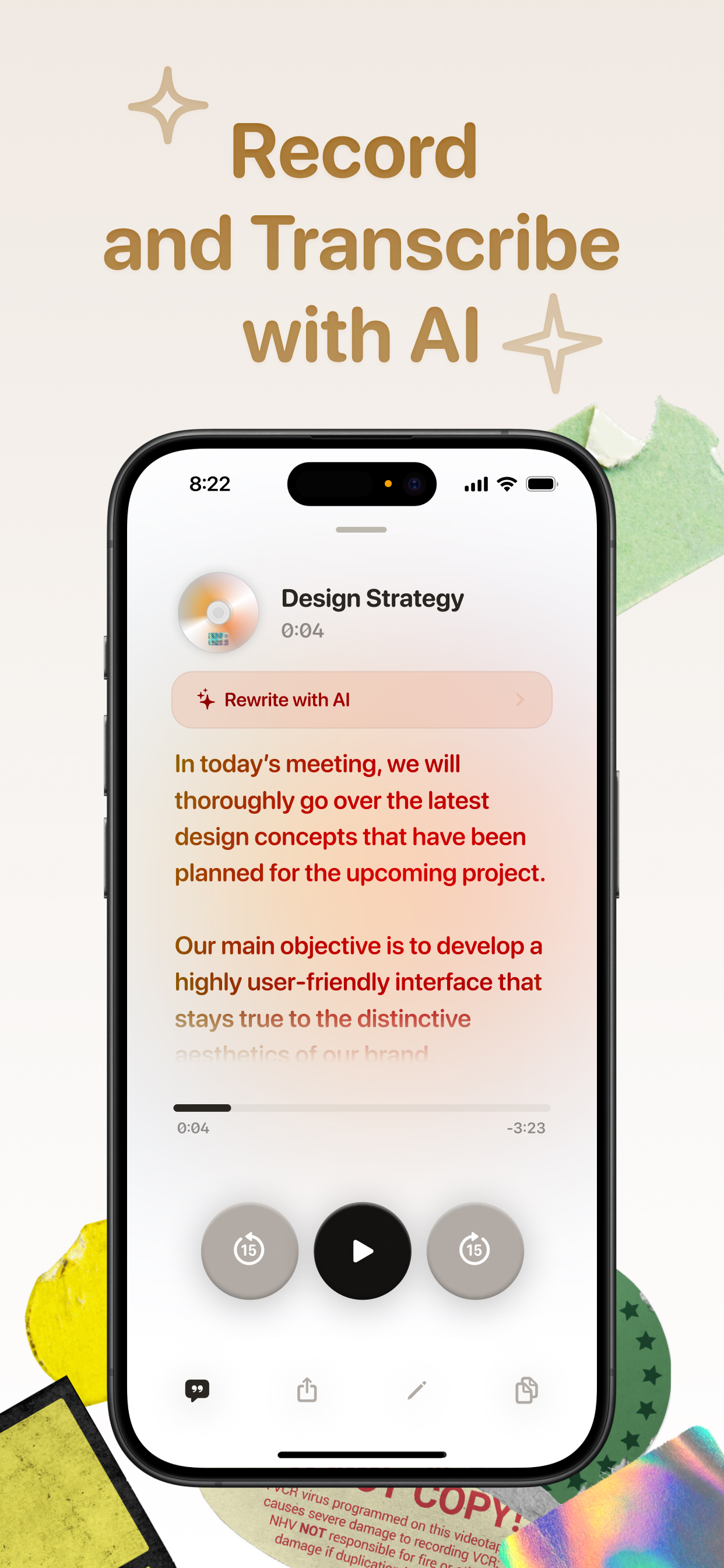 Scribe: AI Voice Notes
