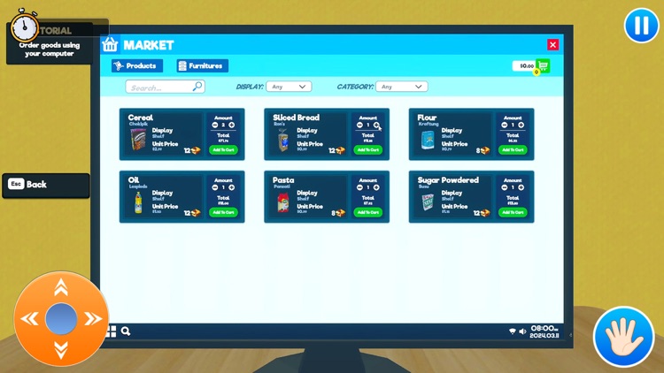 Supermarket Simulator Shop 3D