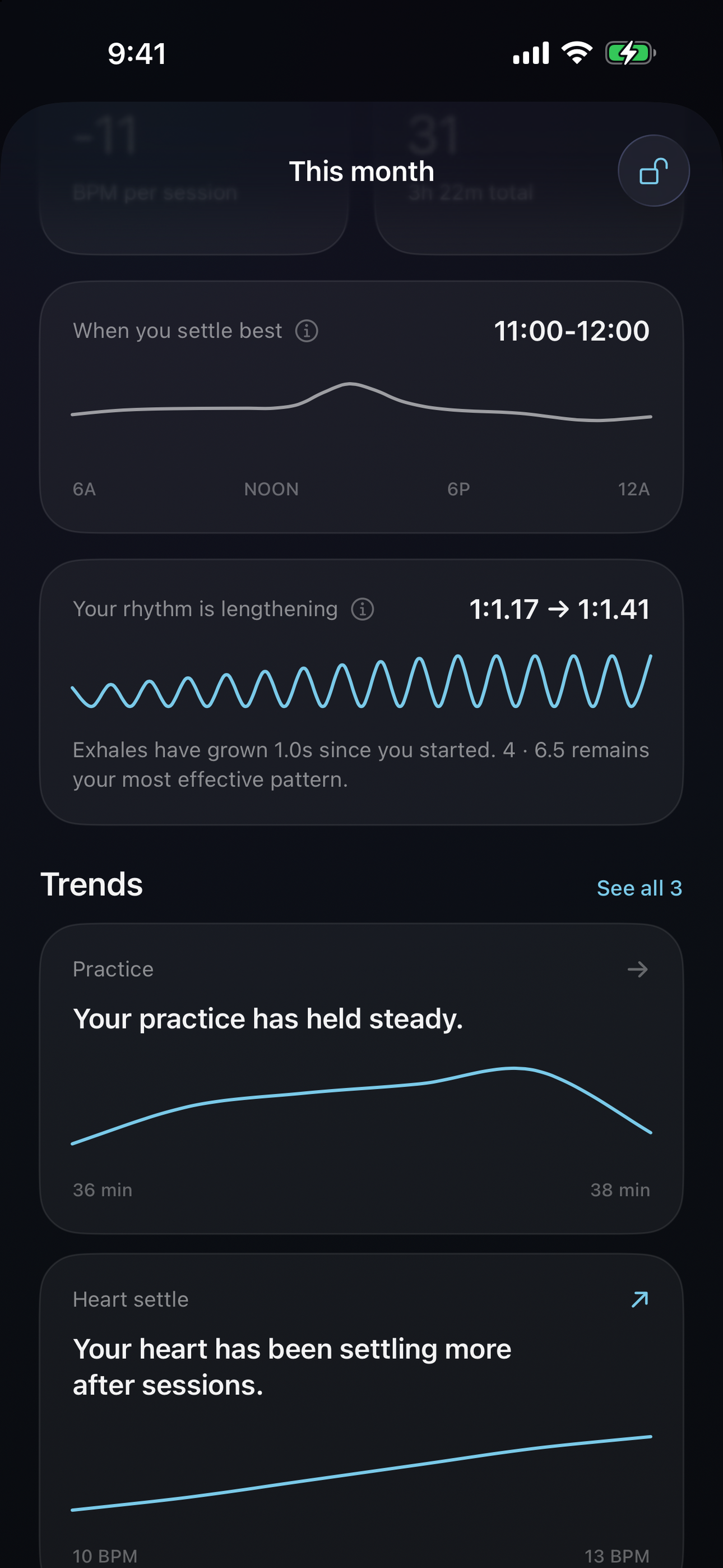 BreathMate Breathing Exercises screenshot 7