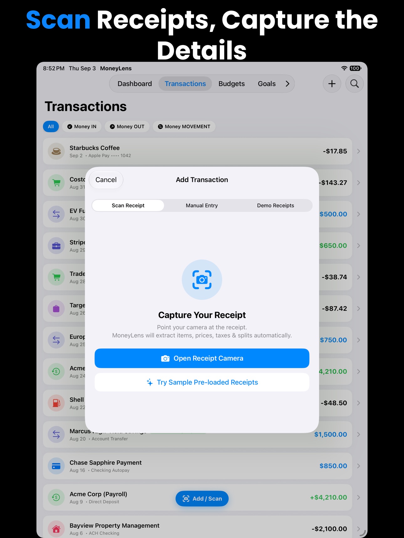 Screenshot 12 of MoneyLensApp