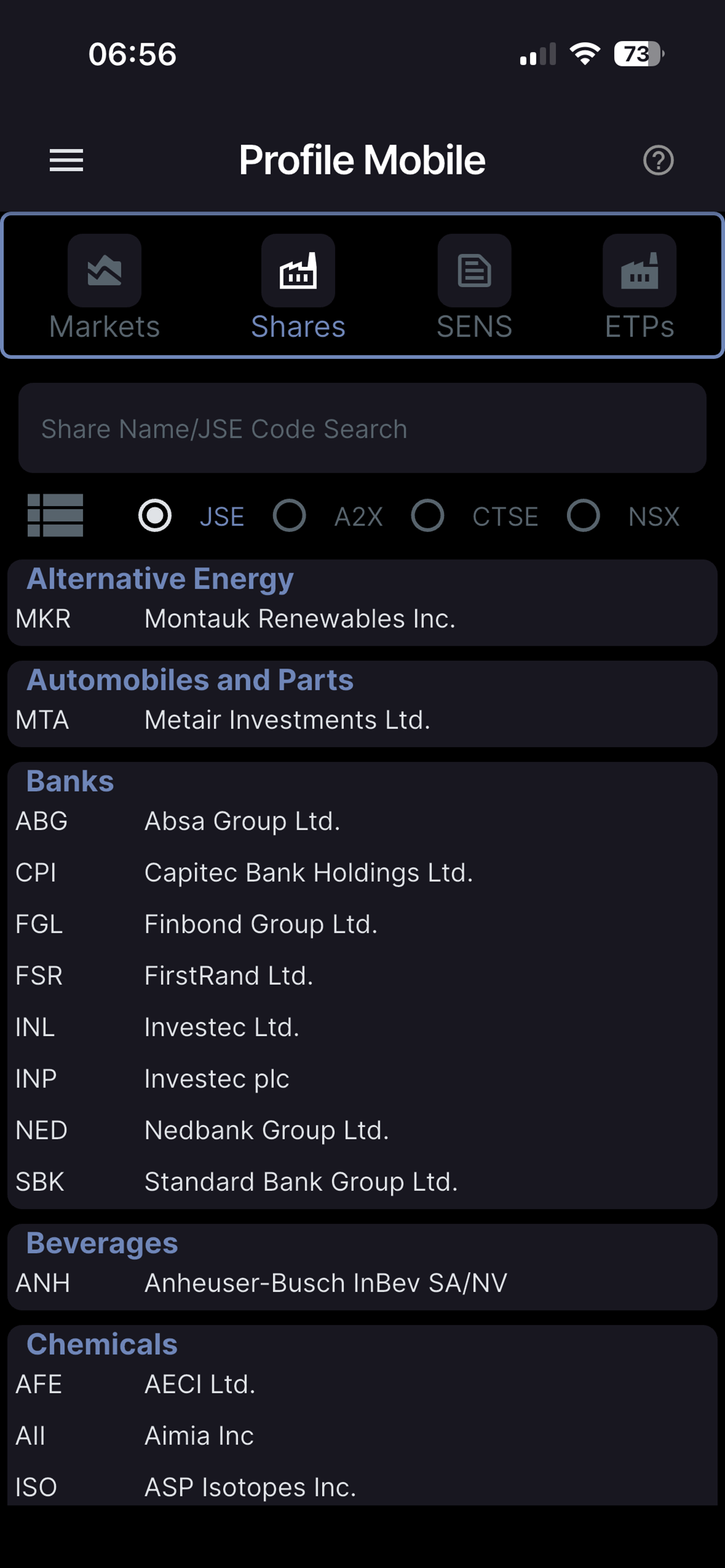 Profile Mobile screenshot 7