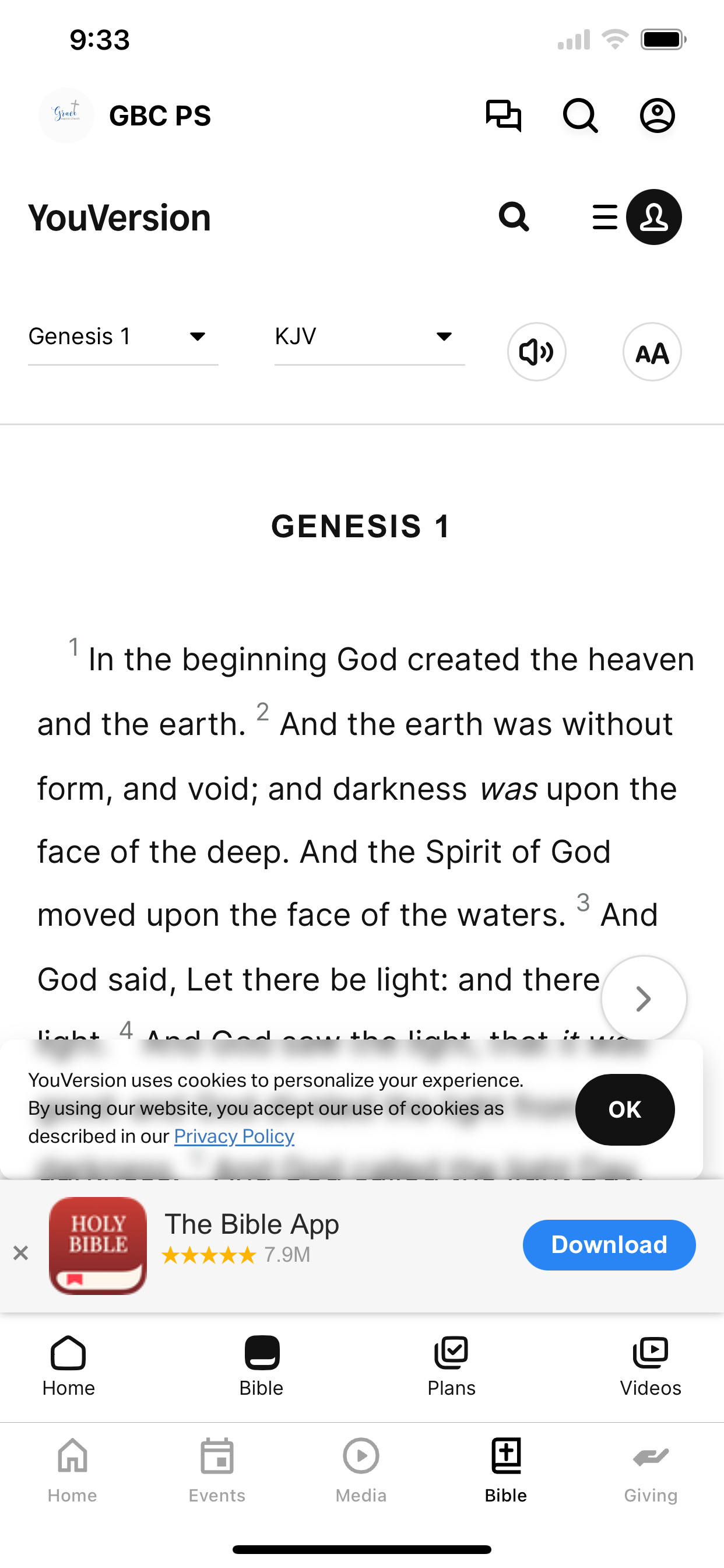 Grace Baptist Church Midtown screenshot 4