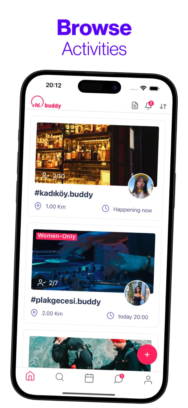 #2. hi.buddy (iOS) By: Gonca Camkerten