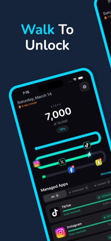 StepItUp - Walk & Unlock Screenshot 1 of 4