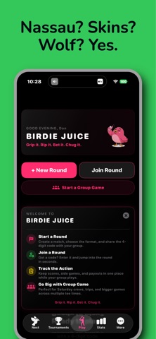 BirdieJuice Golf screenshot