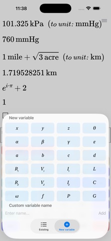 AlexCalc screenshot