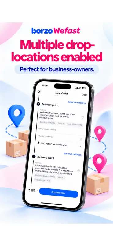 Borzo: Courier Delivery 24x7 screenshot 5 of 7