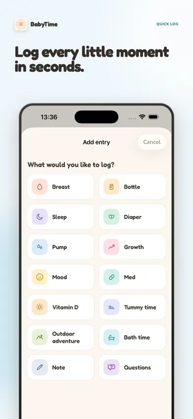 BabyTime Babylogue screenshot 2
