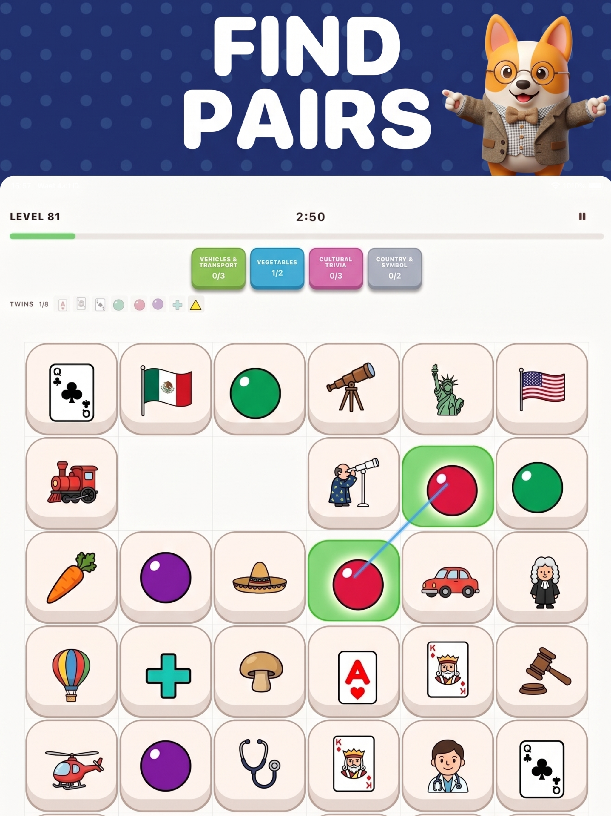 Logic Pair - Puzzle Match