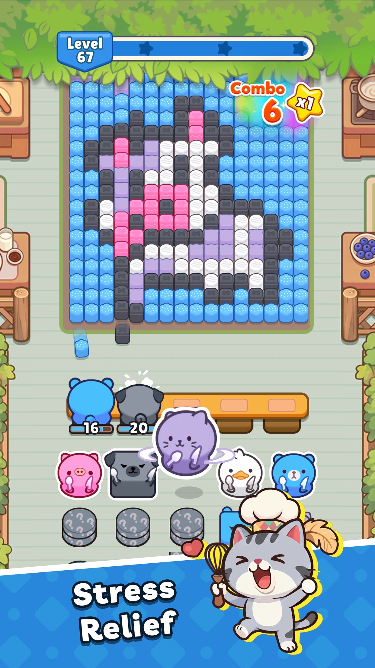 Screenshot 1 of Cooking Blast: Match & Sort