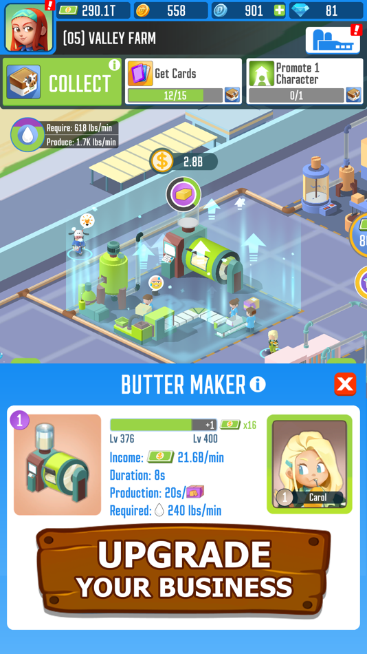 #5. Milk Farm Tycoon (iOS) 来自: Eastside Games