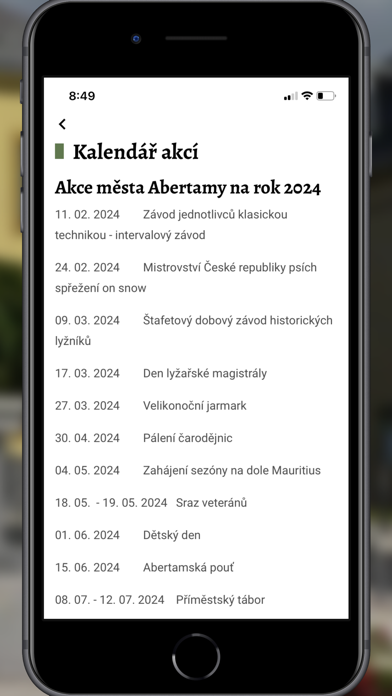 Abertamy Screenshot