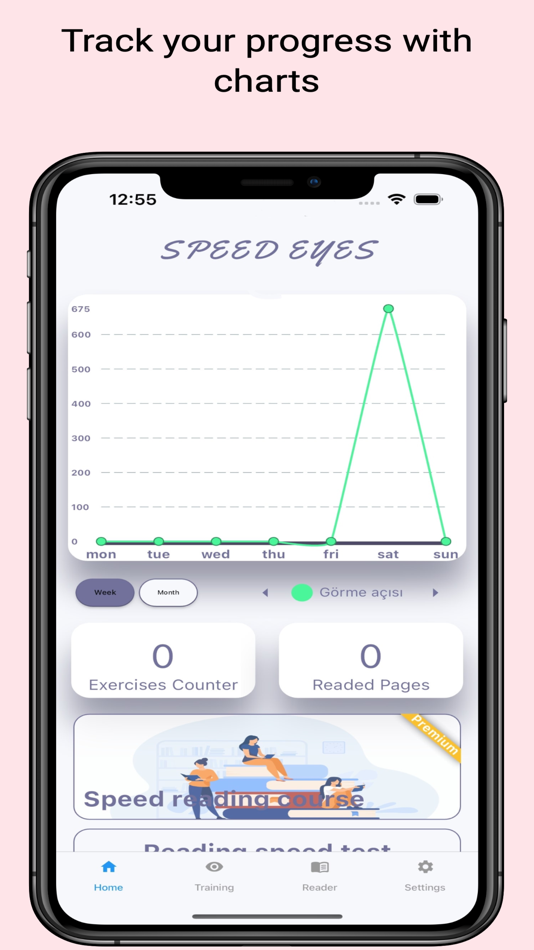 #6. Speed reading - Reader (iOS) 由: Alican Efe