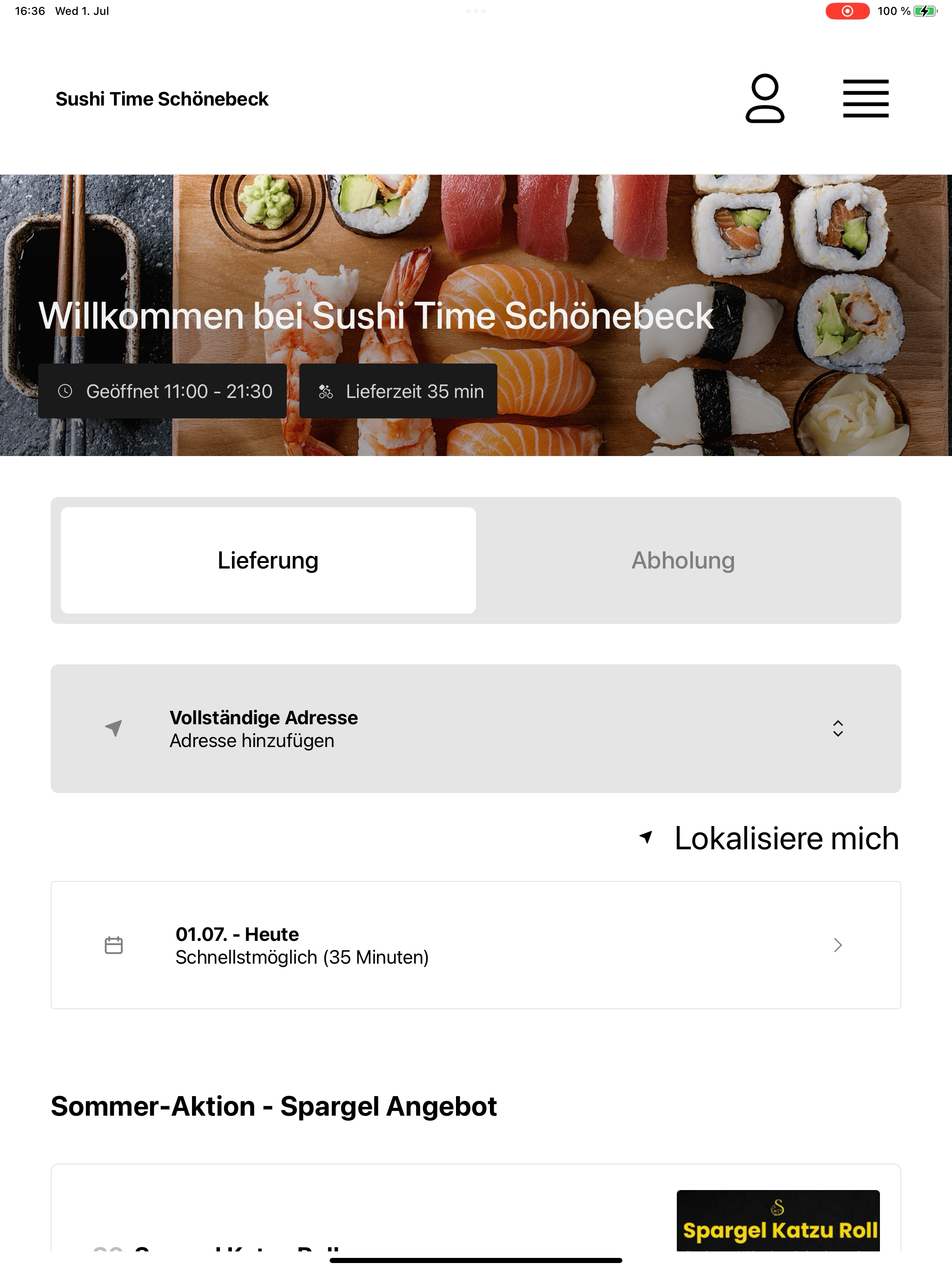 Sushi Time Schönebeck screenshot 14