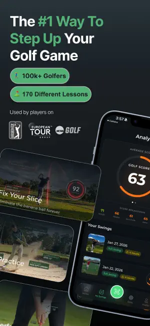 SwingLab - AI Golf Swing Coach screenshot 1