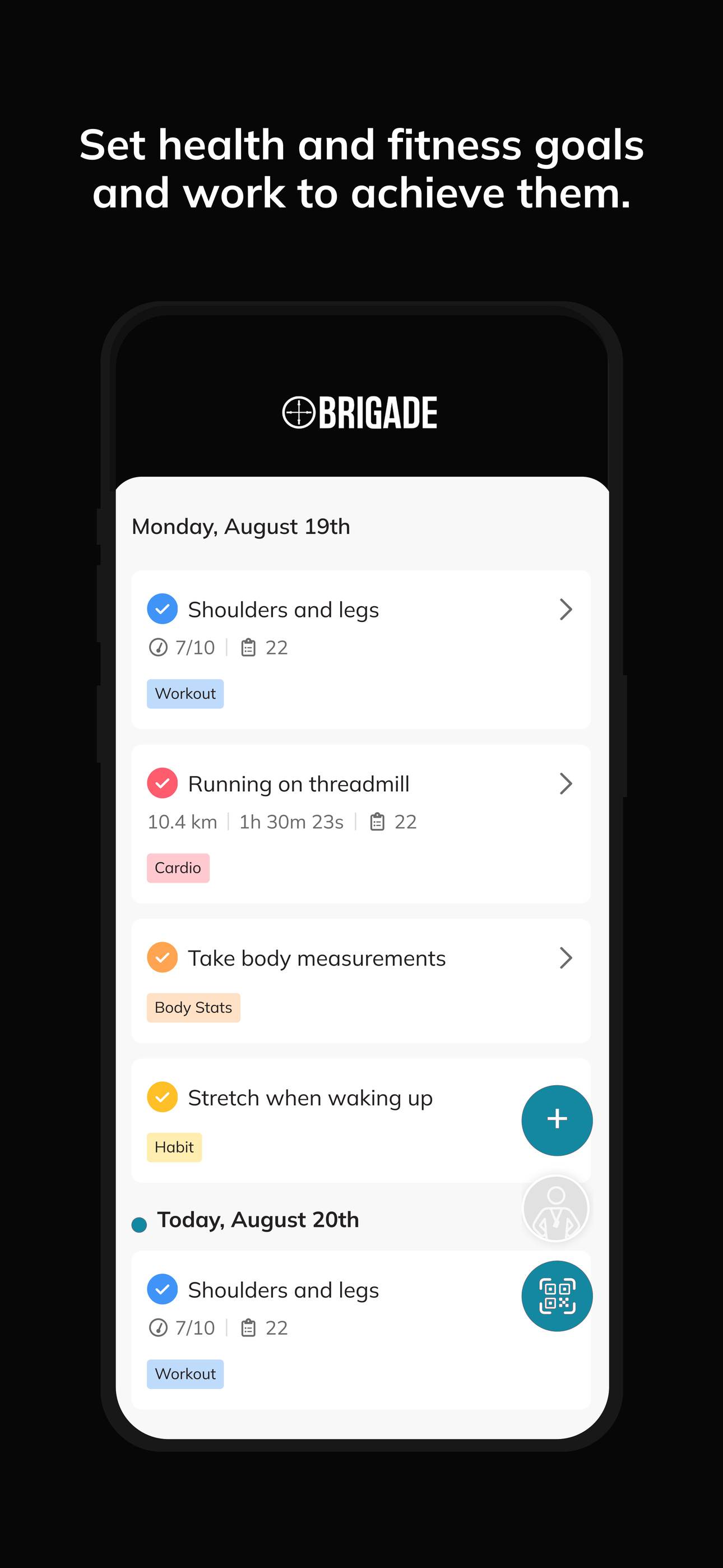 BRIGADE FITNESS screenshot 4