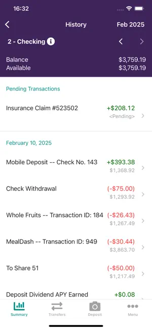 Coastal CFCU screenshot 3