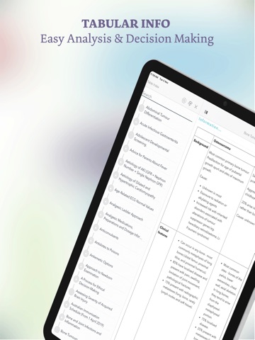Paediatric Handbook iPad screenshot