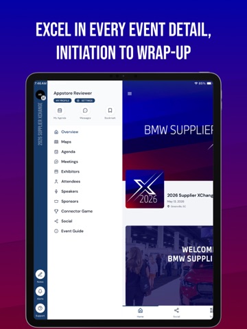 2026 Supplier XChange iPad screenshot