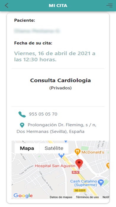 Hospital San Agustín Screenshot