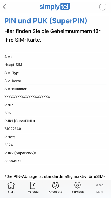 Screenshot #3 pour simplytel Servicewelt