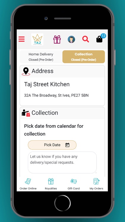 Taj Street Kitchen screenshot-4