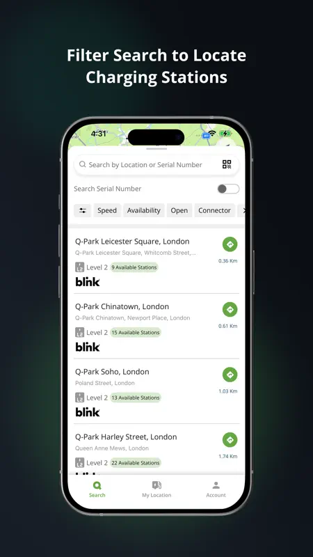 Blink Charging UK & Ireland screenshot 3 of 3