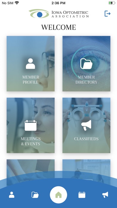 Screenshot 1 of Iowa Optometric Assoc. - IOA App