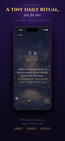 Small Things: Daily Love Notes Screenshot 1 of 9