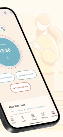 Tribe Check - My Safety Net screenshot