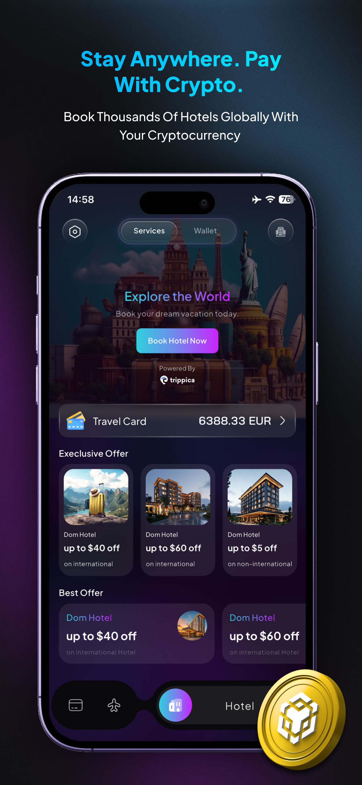 Oppi: Crypto Wallet & Card screenshot 8