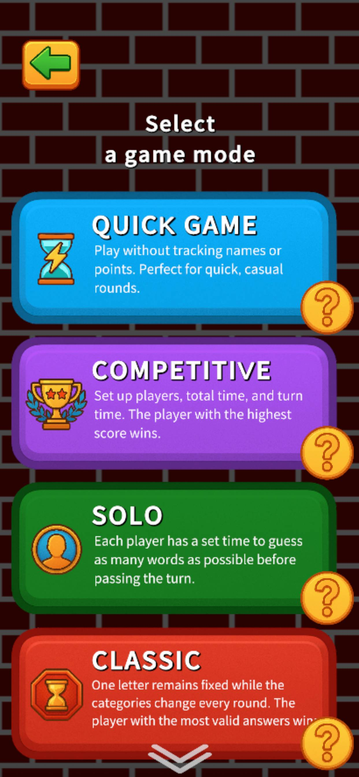 STOP - Juego de Palabras