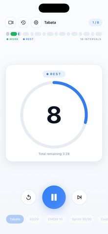 Tabata Timer by fit.how Screenshot 3 of 5