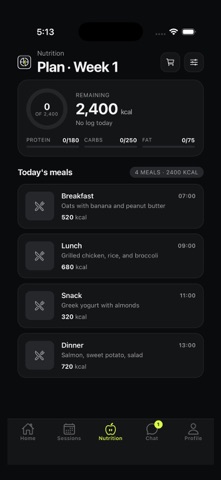App screenshot