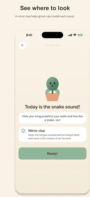 SpeechSeed: Articulation Coach screenshot 2
