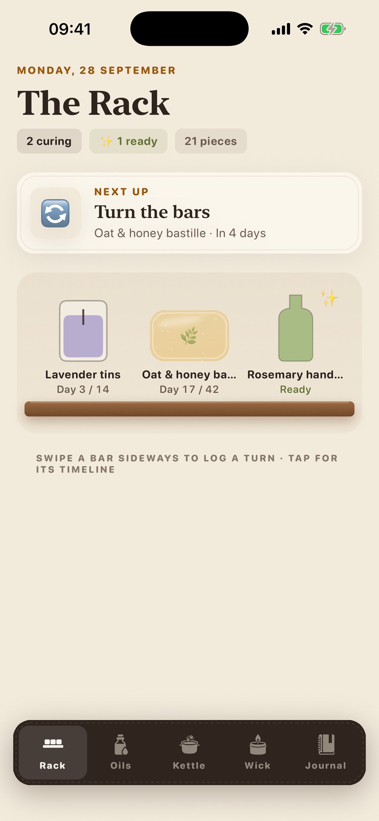 Screenshot 1 of Lye & Wick: Soap Calculator