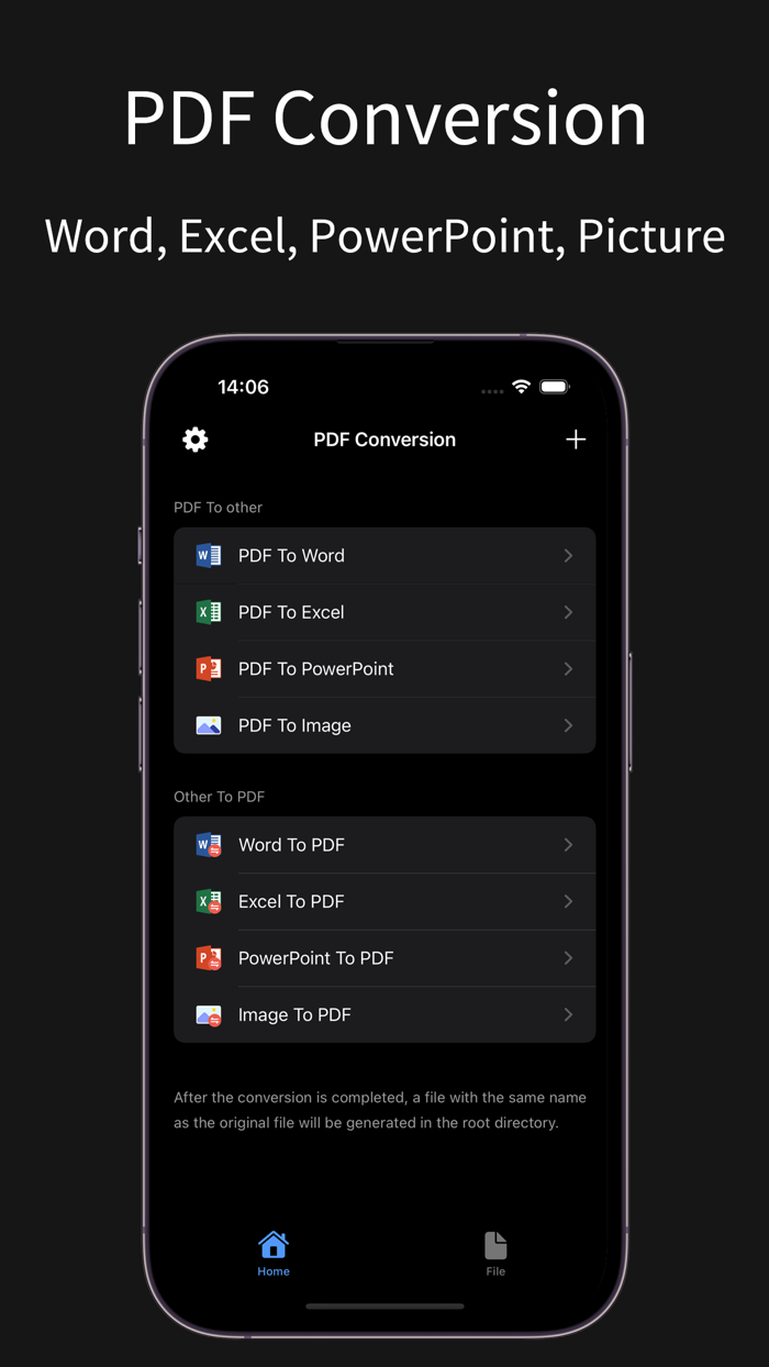 PDF Conversion-Convert To Word