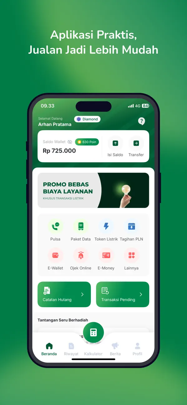 Screenshot #2 pour BisaDagang - Agen Pulsa Murah